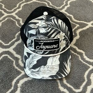 ‘47 Brand Jacksonville Jaguars floral rope trucker hat EUC